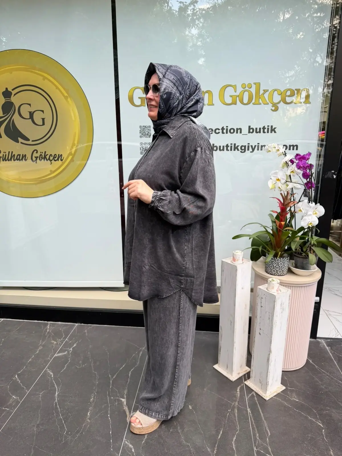 Pamuklu İnce Tunik Gömlek