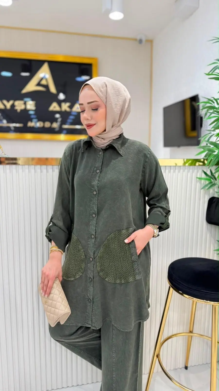 CEPLERİ FİLE DETAYLI İNCE KOT 2'Lİ TAKIM