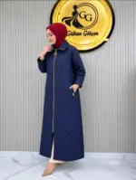 AYŞE AKAY FERMUARLI KAPİTONE KAP