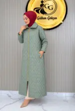 AYŞE AKAY FERMUARLI KAPİTONE KAP